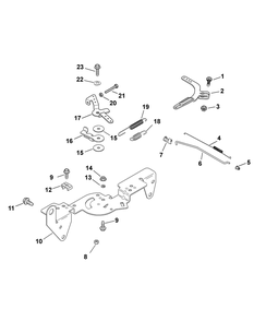 Kohler Efi Engine Controls Diagram and Parts List for 465 4X4-EFI-1I029Z-1H020Z-37BMD710 Cub Cadet Lawn Tractor Accessories